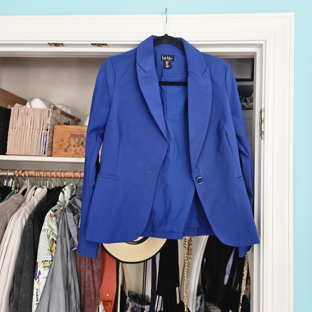 Nicole Miller Royal Blue Women's Blazer